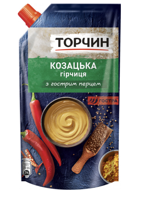 Гірчиця Торчин Козацька 130г